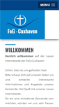 Mobile Screenshot of feg-cuxhaven.de